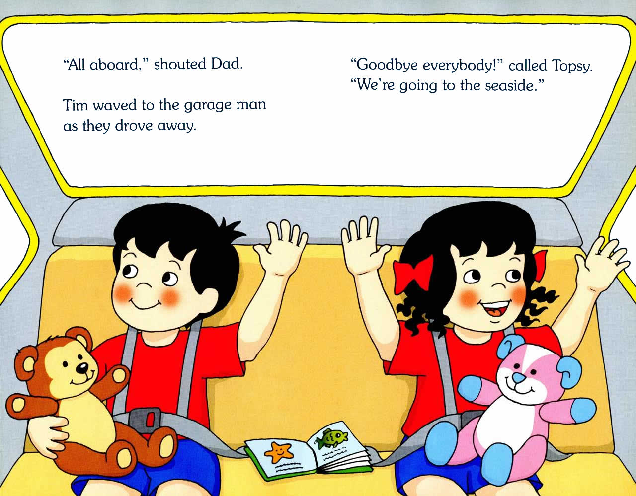 Ladybird - Topsy Tim Books - Buckets And Spades (04),绘本,绘本故事,绘本阅读,故事书,童书,图画书,课外阅读